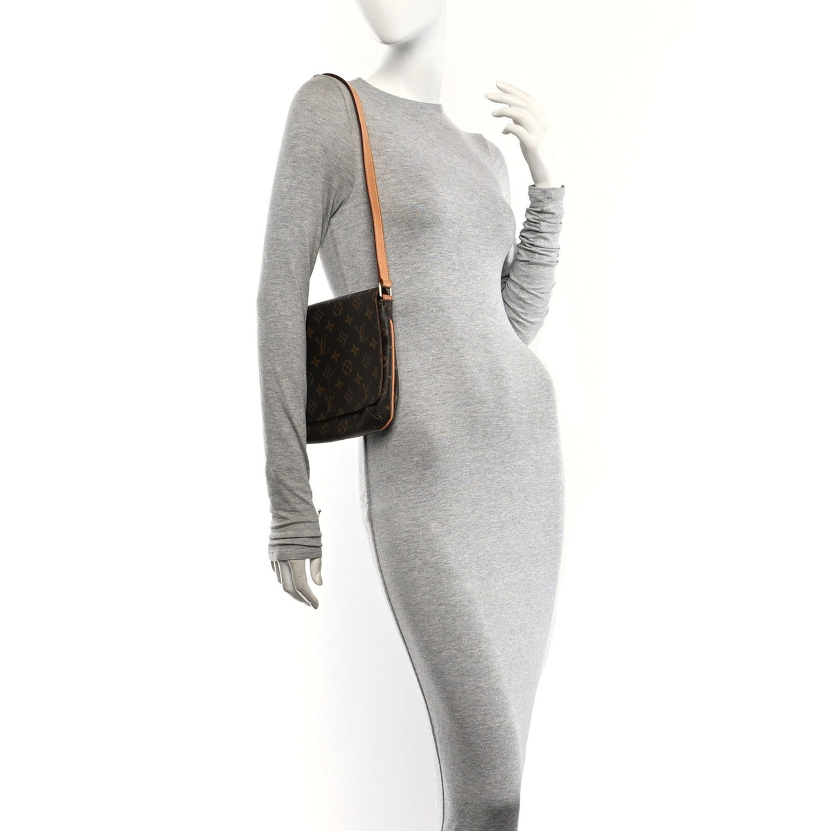 Louis Vuitton Monogram Musette Tango Brown