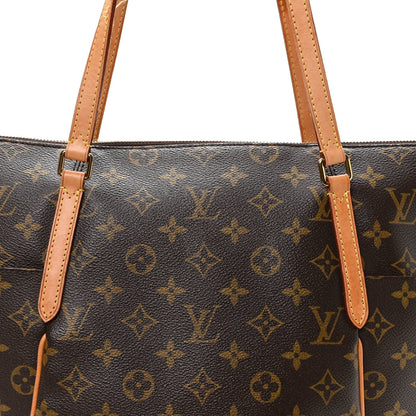 Louis Vuitton Monogram Totally MM Tote Bag Brown