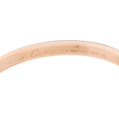 Cartier 18K Pink Gold LOVE Bracelet 17