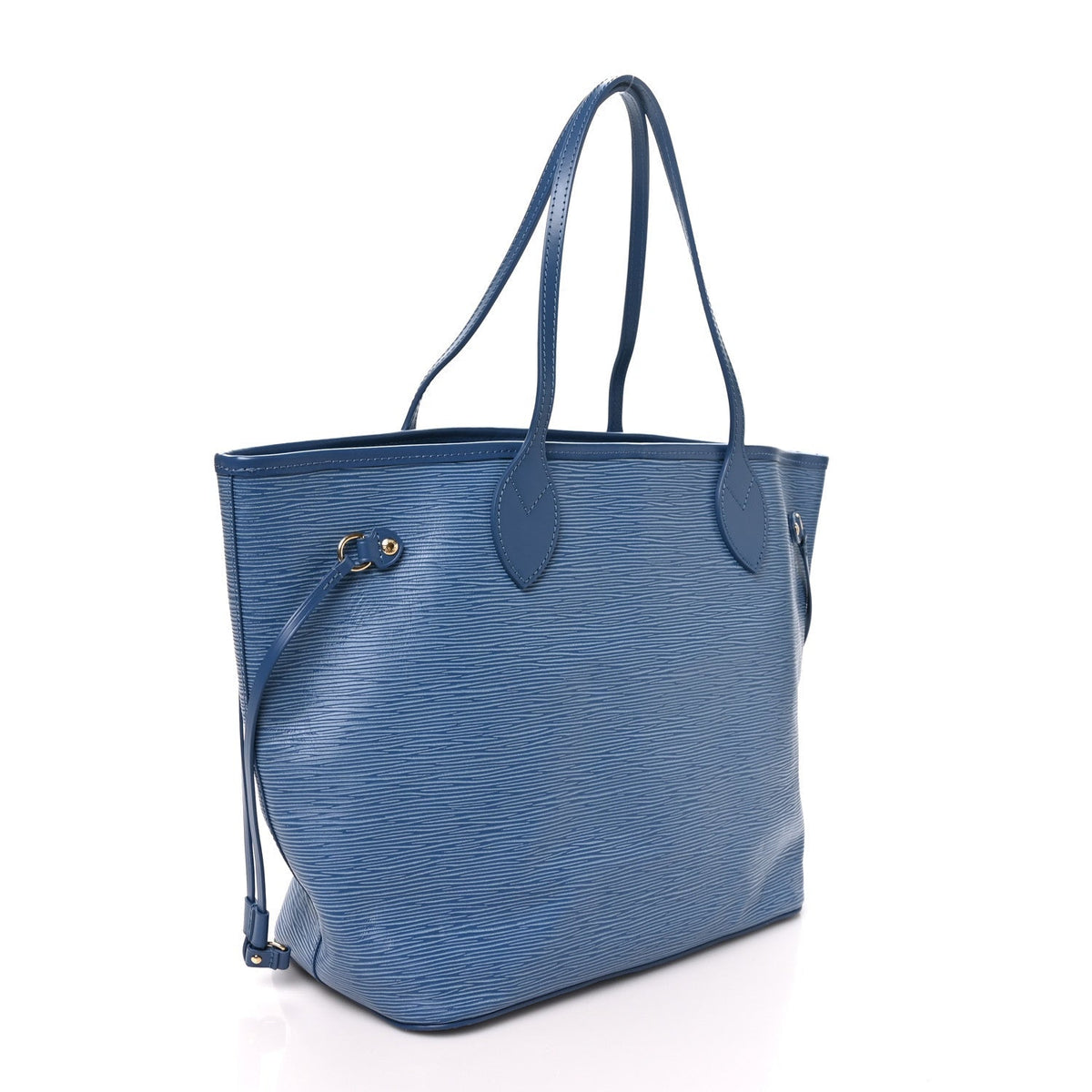 Louis Vuitton Epi Neverfull MM Denim Blue