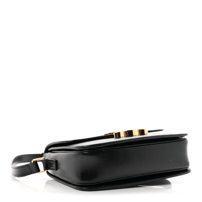 Celine Shiny Calfskin Teen Triomphe Black
