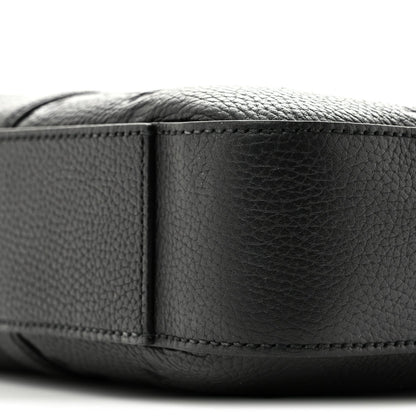 Gucci Piuma Calfskin Jumbo GG Embossed Briefcase Black