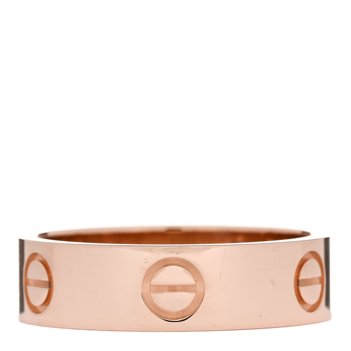 Cartier 18K Pink Gold 5.5mm LOVE Ring 56 7.5