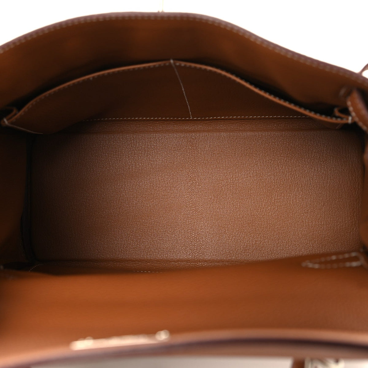 Hermes Togo 28cm Kelly Retourne Bag Gold