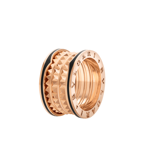 BVLGARI 18K Rose Gold B.zero1 Ring