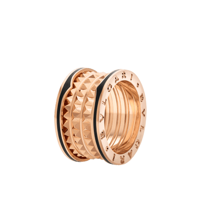 BVLGARI 18K Rose Gold B.zero1 Ring