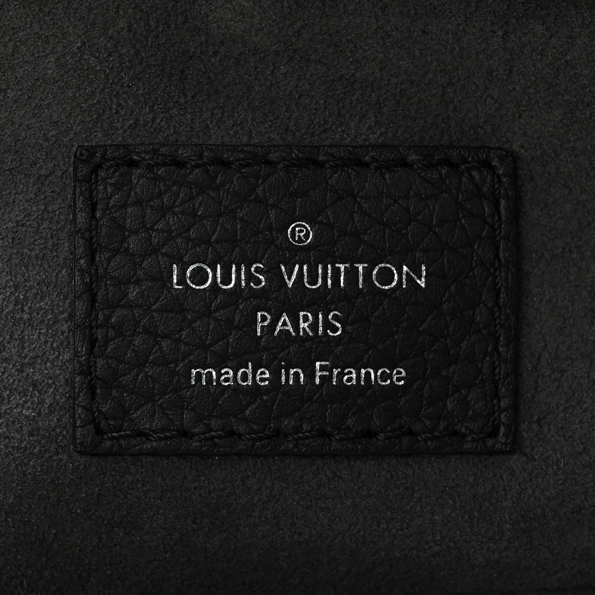 Louis Vuitton Mahina Why Knot MM Black