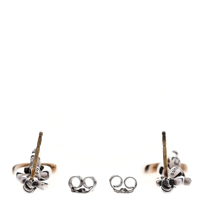 David Yurman Sterling Silver 18K Yellow Gold Wellesley Link Drop Earrings