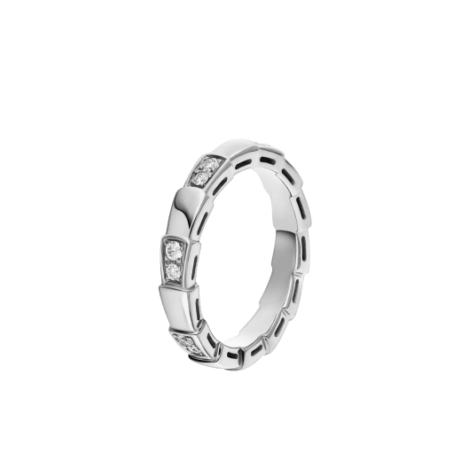 18K Gold Diamonds BVLGARI Serpenti Viper Ring