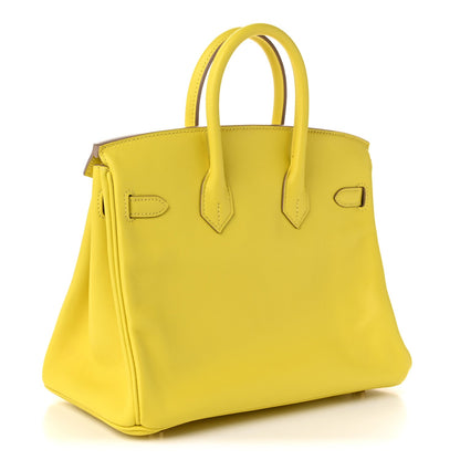 Hermes Swift Birkin 25 Lime