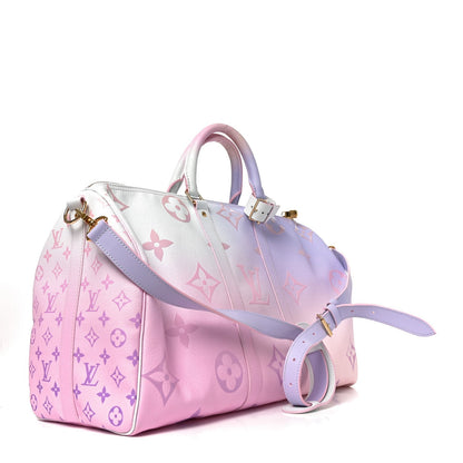 Louis Vuitton Monogram Giant Keepall 45 Sunrise Pastel