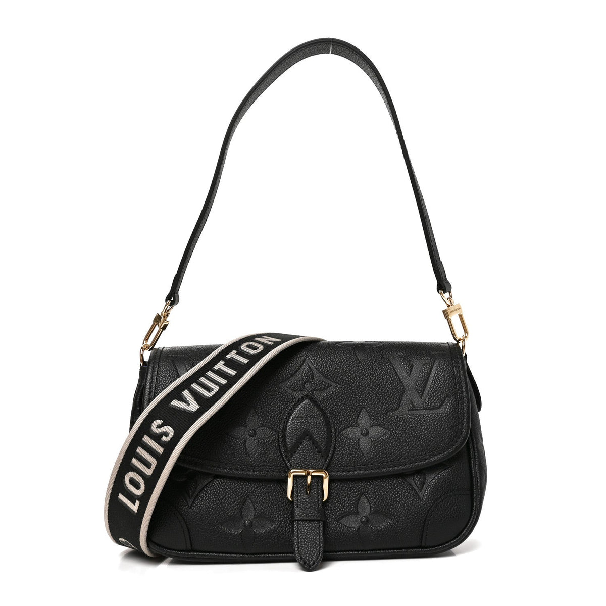 Louis Vuitton Empreinte Monogram Giant Diane Shoulder Bag Black 1984910