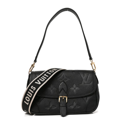 Louis Vuitton Empreinte Monogram Giant Diane Shoulder Bag Black 1984910