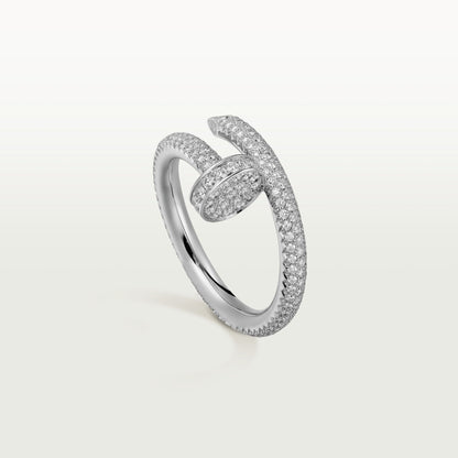 18K Gold Diamond Juste un Clou Ring
