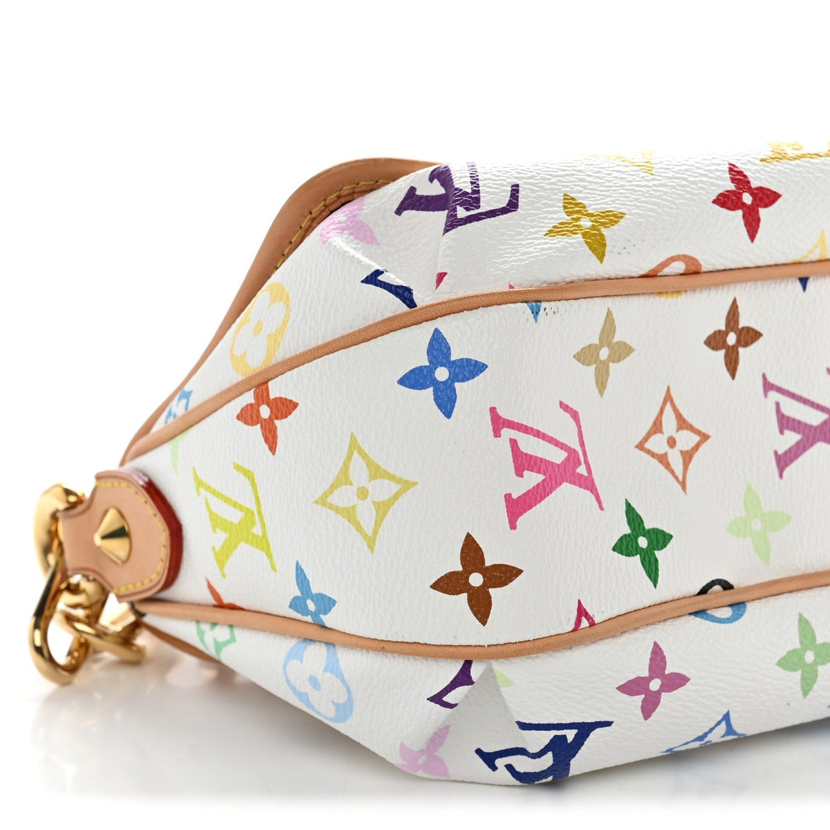 Louis Vuitton Monogram Multicolor Patti White