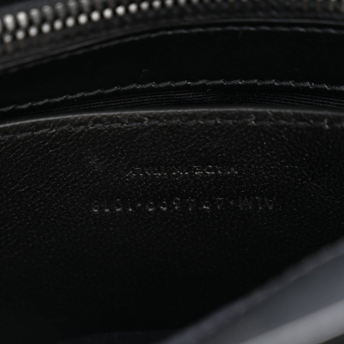 Saint Laurent Calfskin Y Quilted Monogram Small Loulou Chain Satchel Black