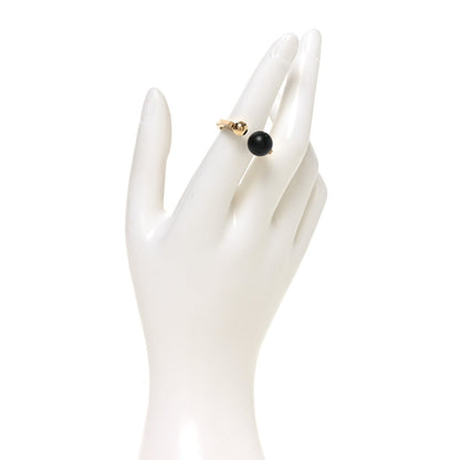 Christian Dior Metal Tribales New Look Ring Black Gold 6