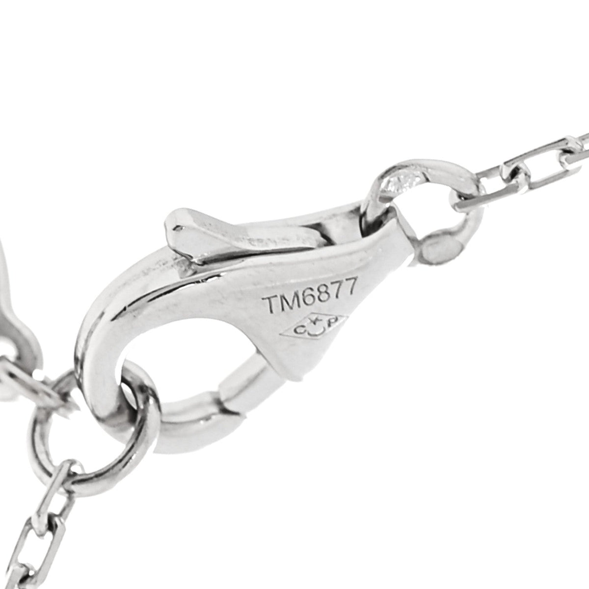 Cartier 18K White Gold Diamond SM D'Amour Pendant Necklace
