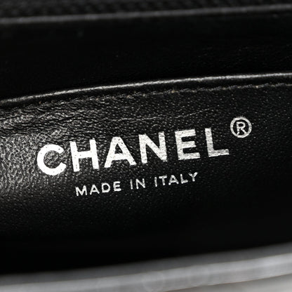 Chanel Patent Calfskin Quilted Mini Square Flap Black
