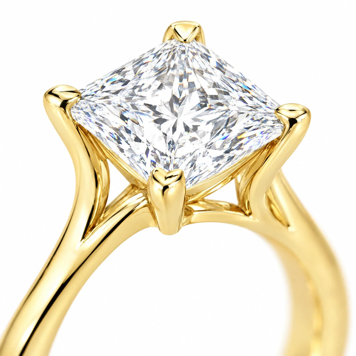 Camille 18K Gold Plated 925 Sterling Silver Cubic Zirconia Ring