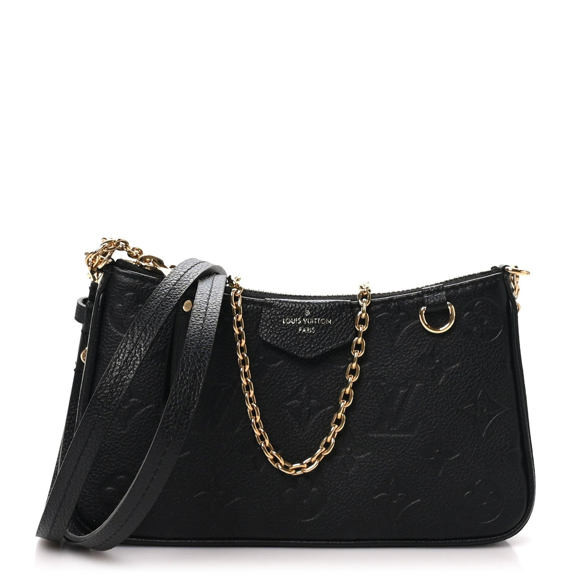 Louis Vuitton Empreinte Easy Pouch On Strap Black