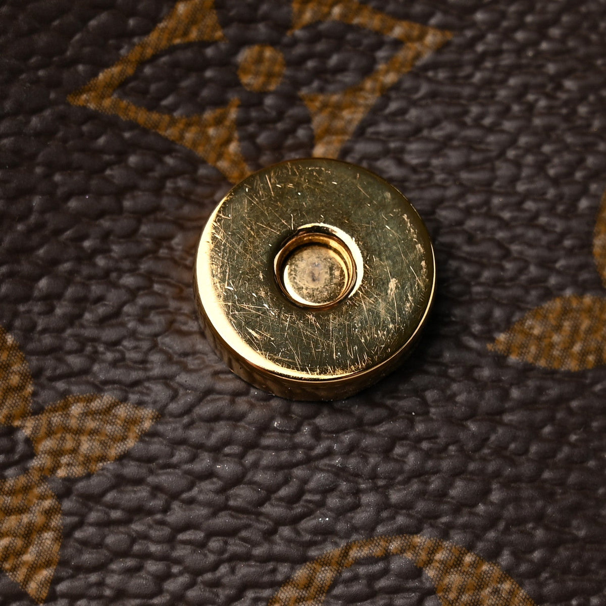 Louis Vuitton Monogram Fold Me Pouch Brown
