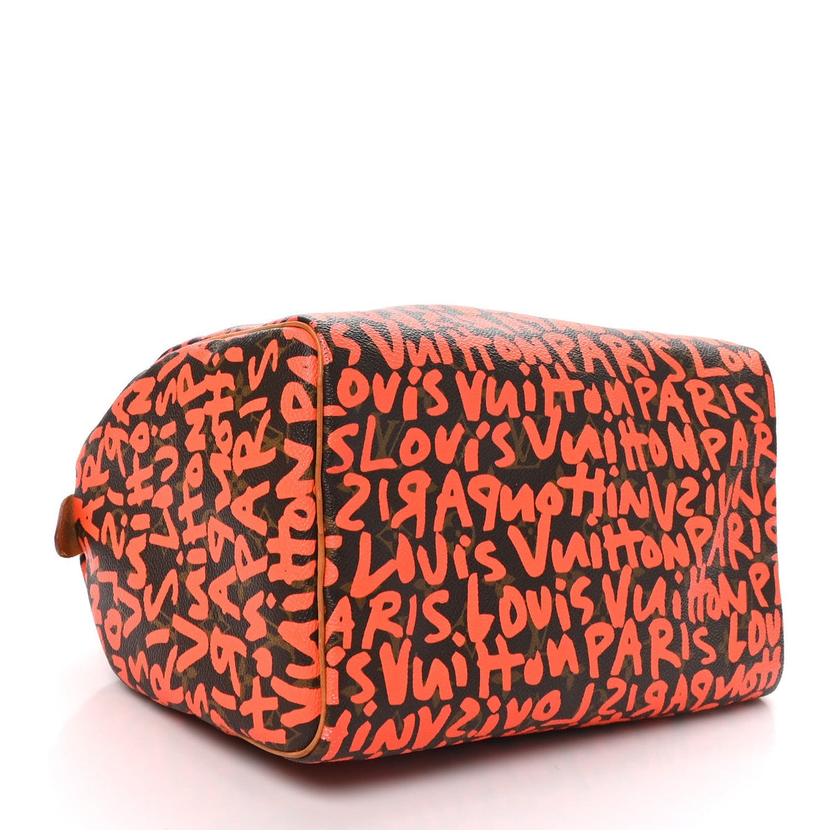 Louis Vuitton Monogram Graffiti Speedy 30 Orange