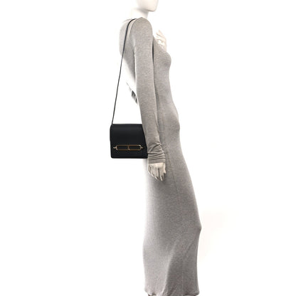 Hermes Evergrain Mini Sac Roulis Black