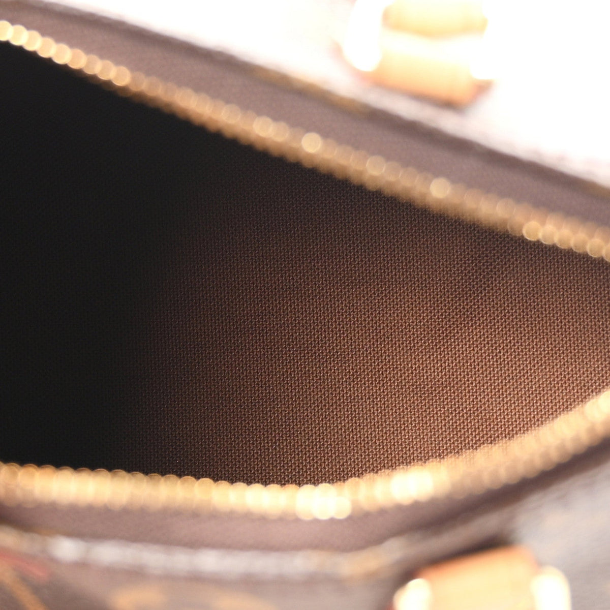 Louis Vuitton Monogram Nano Speedy Brown