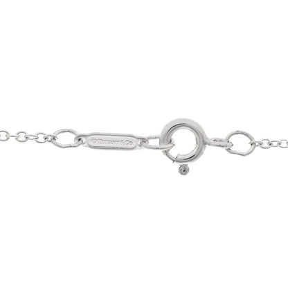 Tiffany Sterling Silver Notes Round Pendant Necklace
