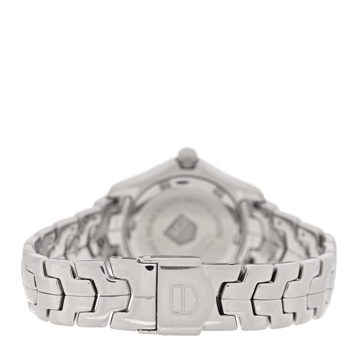 Tag Heuer Stainless Steel Diamond Mother of Pearl 27mm Link Quartz Watch WJ1319