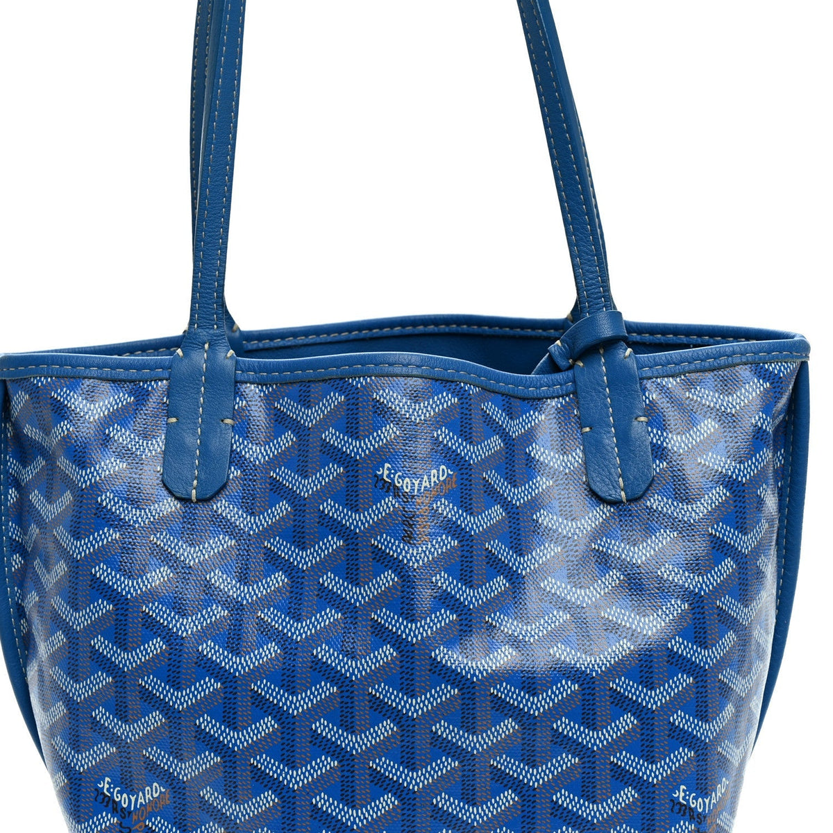 Goyard Goyardine Reversible Mini Anjou Sky Blue