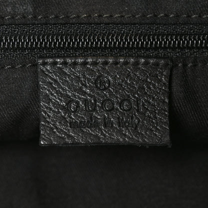 Gucci Monogram Abbey D Ring Tote Black