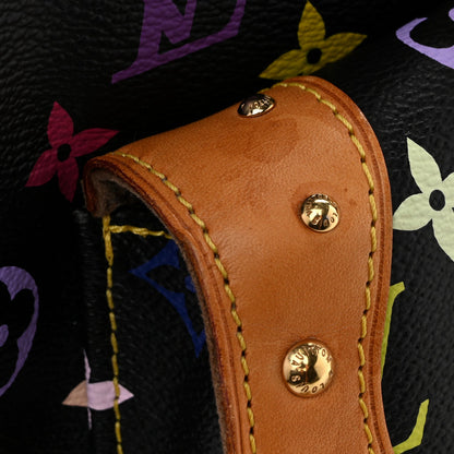 Louis Vuitton Monogram Multicolor Rita Shoulder Bag Black