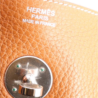 Hermes Taurillon Clemence Lindy 34 Bag Gold