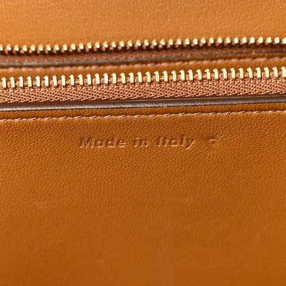 Celine Box Calfskin Medium Classic Box Flap Bag Camel 1985547
