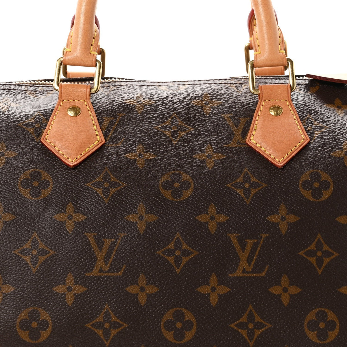 Louis Vuitton Monogram Speedy 35 Brown