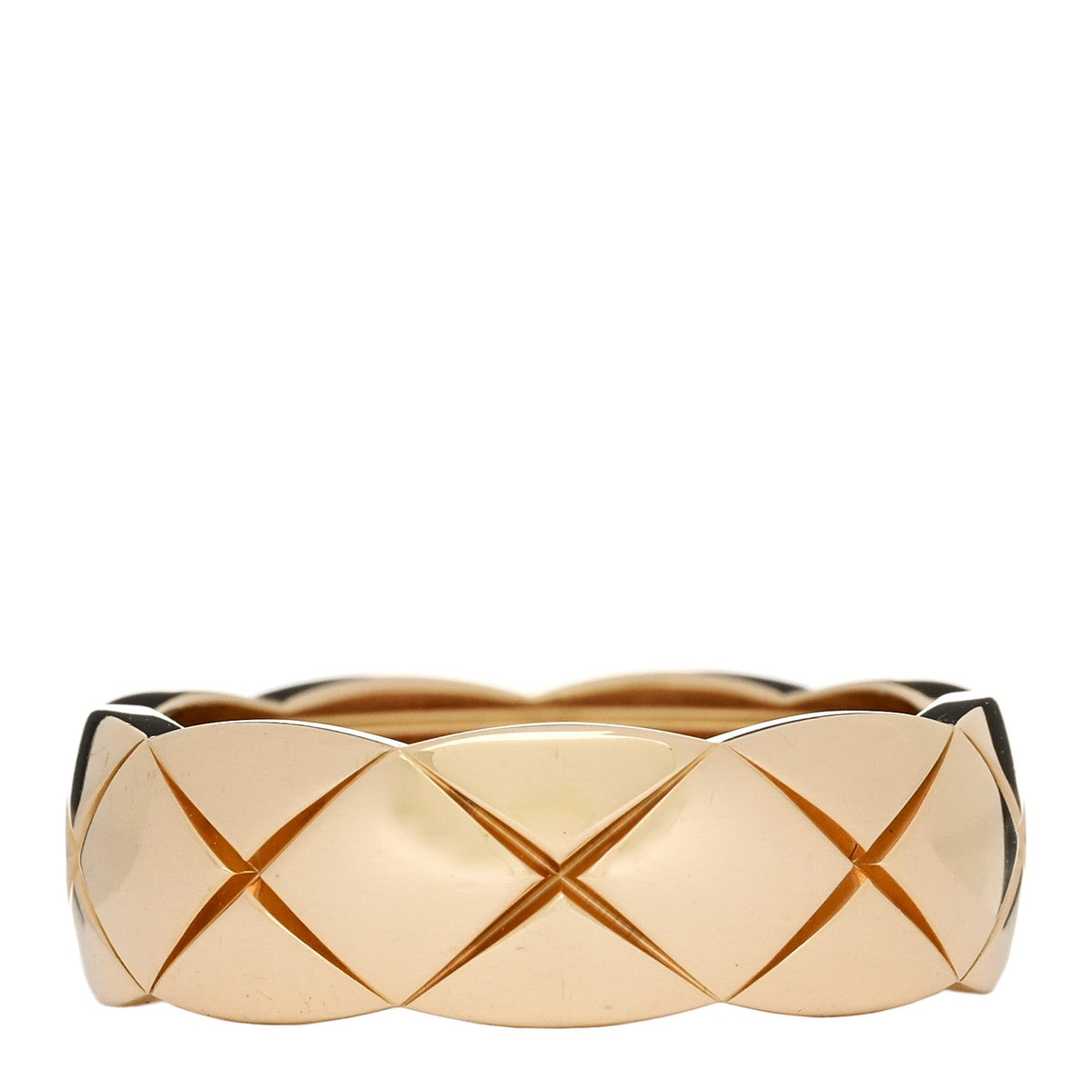 Chanel 18K Yellow Gold Small Coco Crush Ring