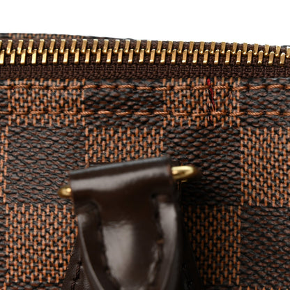 Louis Vuitton Damier Ebene Speedy 25 Brown
