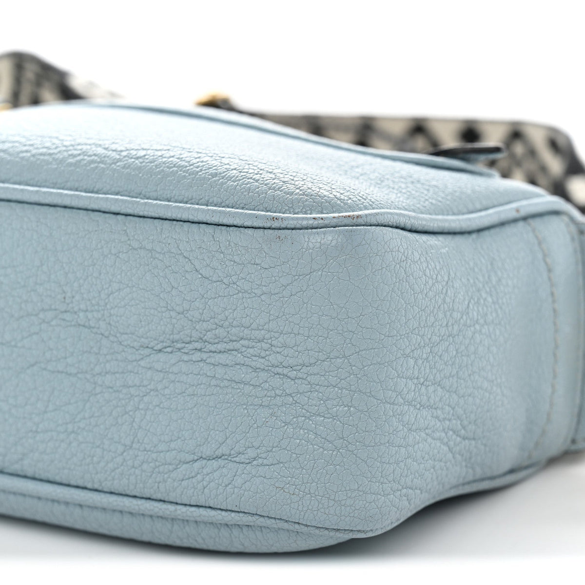 Miu Miu Madras Jacquard Camera Bag Lago