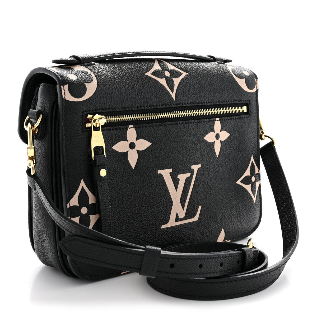 Louis Vuitton Empreinte Monogram Giant Pochette Metis Black Beige 1981581