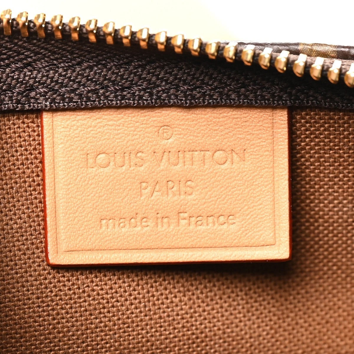Louis Vuitton Monogram Vachetta Nano Speedy Bandouliere Brown