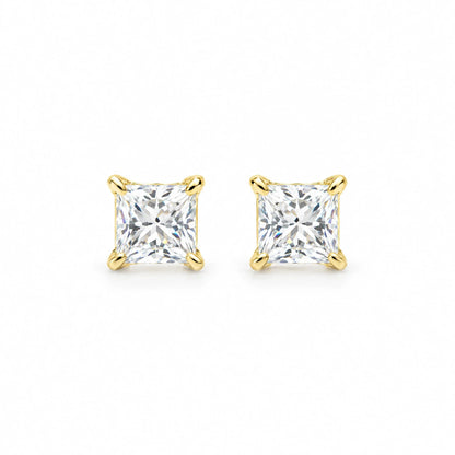 Celine 18K Gold Plated 925 Sterling Silver Cubic Zirconia Earrings