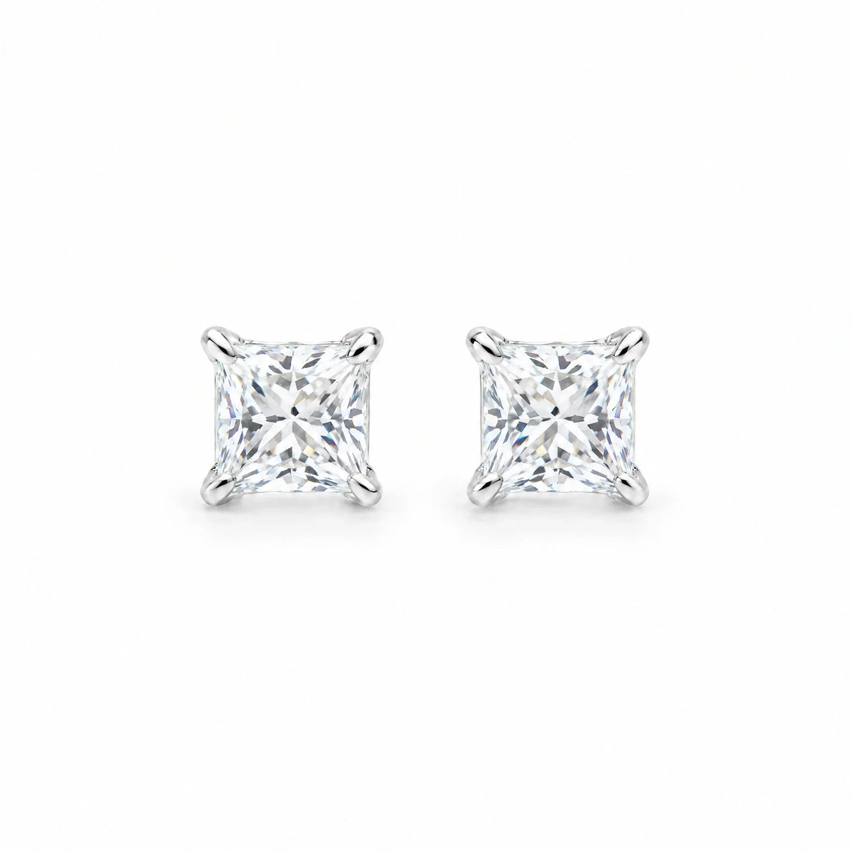 Celine 18K Gold Plated 925 Sterling Silver Cubic Zirconia Earrings