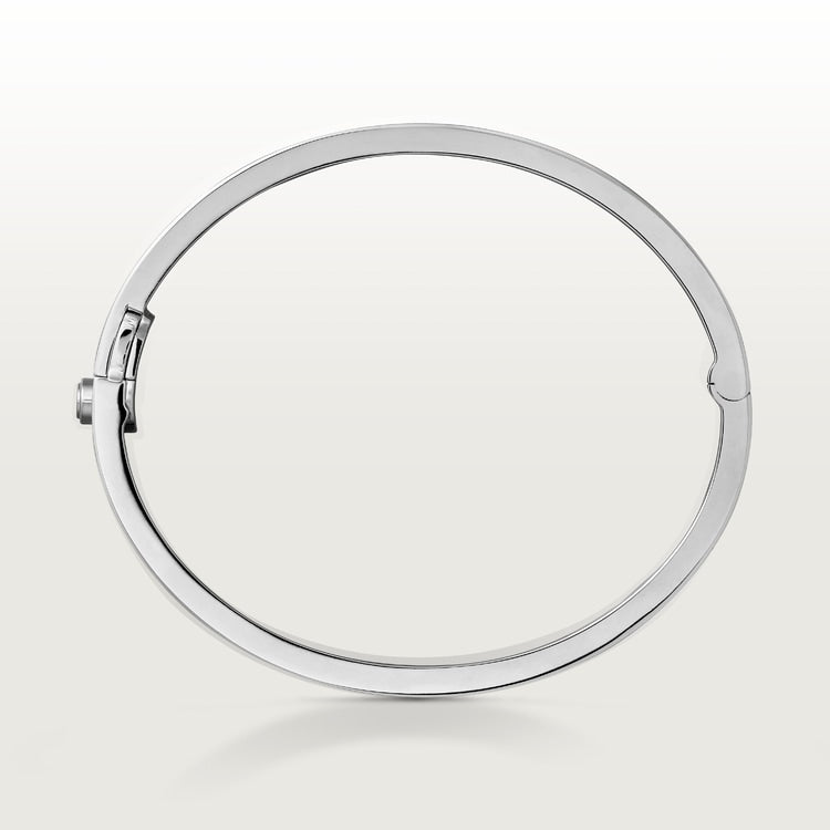 18K White Gold Diamonds Cartier Love Bracelet