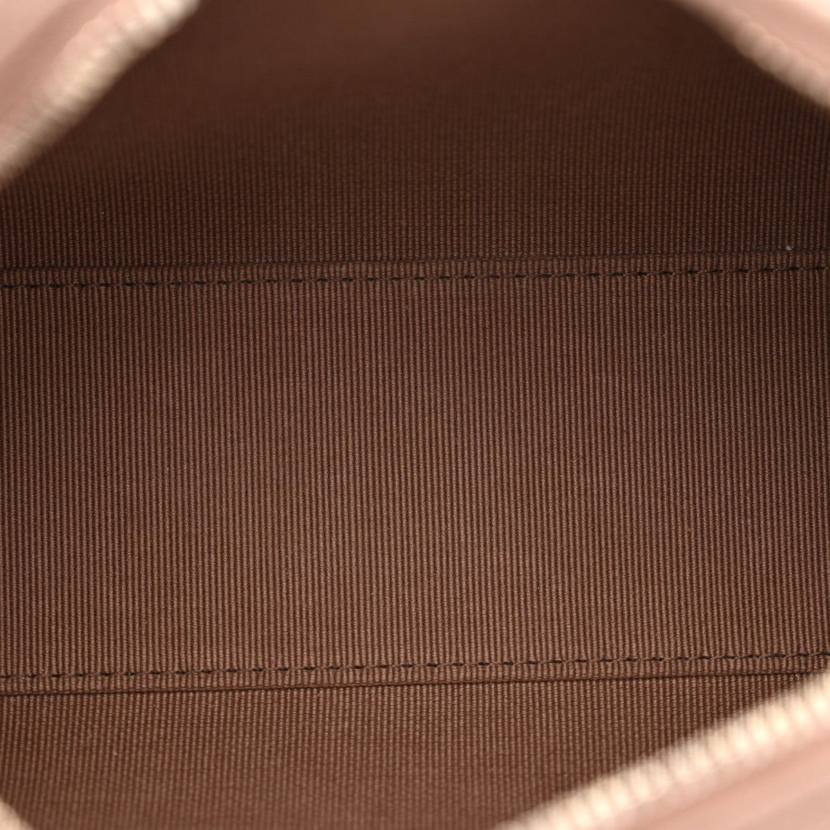 Chanel Caviar Quilted Barrel Clutch With Chain Brown 1983770