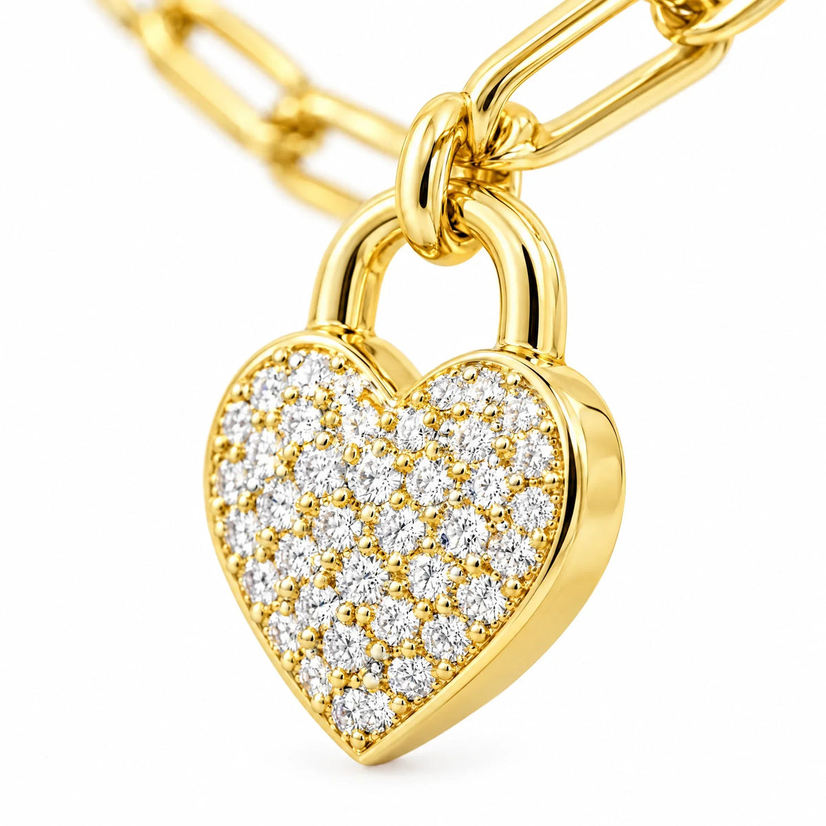 Clara 18K Gold Plated 925 Sterling Silver Cubic Zirconia Necklace