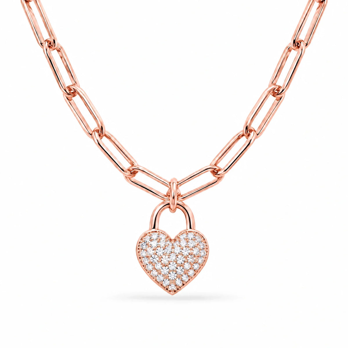 Clara 18K Gold Plated 925 Sterling Silver Cubic Zirconia Necklace