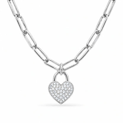 Clara 18K Gold Plated 925 Sterling Silver Cubic Zirconia Necklace