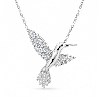 Colibri 18K Gold Plated 925 Sterling Silver Cubic Zirconia Necklace